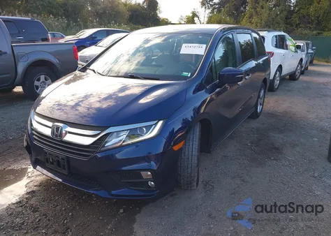 2020 Honda Odyssey Ex from USA, damaged, VIN 5FNRL6H54LB013745
